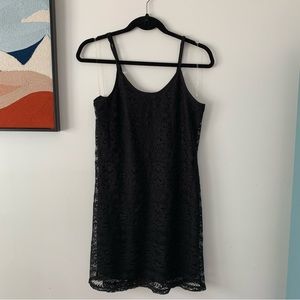 BNWT Black Layered Mini Dress by love, Fire